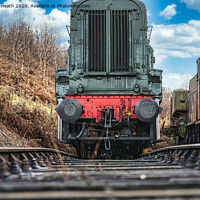Buy canvas prints of Clickerty clack a train on a track by Andrew Heath