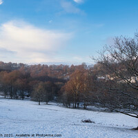 Buy canvas prints of Snow scape  by Andrew Heath