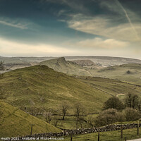 Buy canvas prints of  Chrome  Hill by Andrew Heath