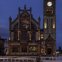Buy canvas prints of The Enchanting Guildhall of Londonderry by KEN CARNWATH