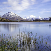 Buy canvas prints of The Ethereal Splendor of Mount Errigal by KEN CARNWATH