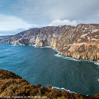 Buy canvas prints of A Breathtaking View of Slieve League by KEN CARNWATH