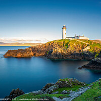 Buy canvas prints of "Beacon of Tranquility: Fanad Lighthouse, Donegal" by KEN CARNWATH