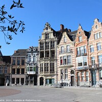 Buy canvas prints of Historic Main Square, Dendermonde, Belgium by Imladris 