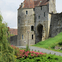 Buy canvas prints of Historic Gatehouse, Falaise, France by Imladris 