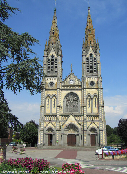 Notre-Dame Church, Vimoutiers, France Picture Board by Imladris 