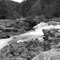 Buy canvas prints of Linn of Tummel, Waterfall Scotland by Imladris 