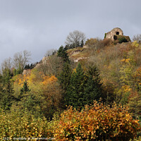 Buy canvas prints of Thann in Autumn, Alsace, France by Imladris 