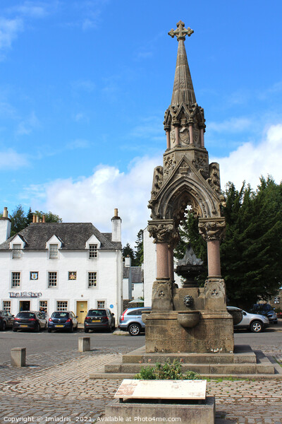 Atholl Memorial Fountain, Dunkeld, Scotland Picture Board by Imladris 