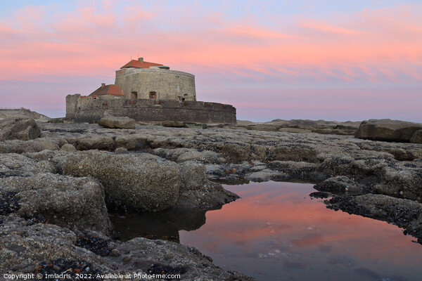Sunset at Fort Vauban, Opal Coast, France Picture Board by Imladris 
