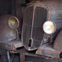Buy canvas prints of Rusty Vintage 1930's Light Truck by Imladris 