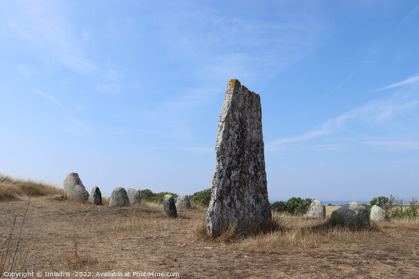 Standing Stones, Öland, Sweden Picture Board by Imladris 