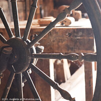 Buy canvas prints of The Old Spinning Wheel by Imladris 