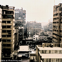 Buy canvas prints of Cairo Downtown Tower Blocks, Egypt by Imladris 
