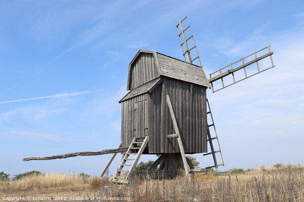 Traditional Windmill, Öland, Sweden Picture Board by Imladris 