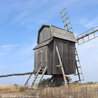 Buy canvas prints of Traditional Windmill, Öland, Sweden by Imladris 