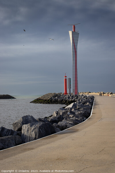 Radar Tower, Ostend Habour, Belgium Picture Board by Imladris 