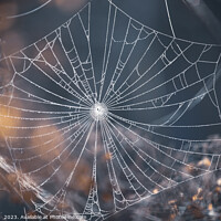 Buy canvas prints of Delicate Spiders Web in Winter by Imladris 