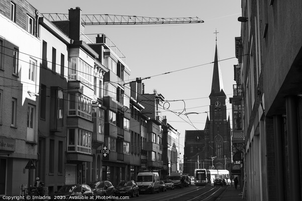 Ledeberg, Ghent Cityscape, Belgium Picture Board by Imladris 
