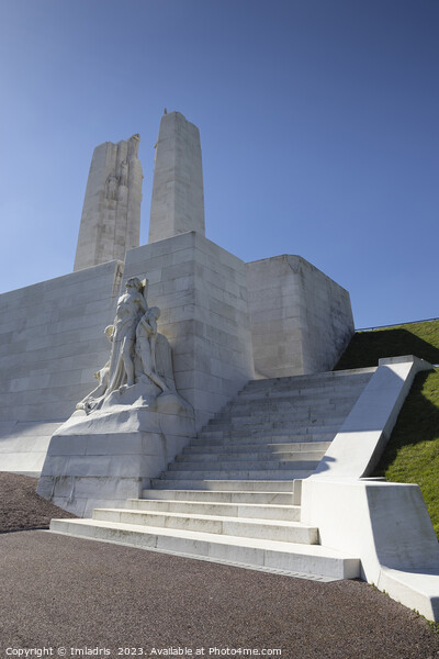 Canadian National Vimy Memorial, France Picture Board by Imladris 