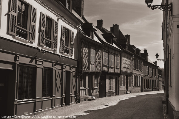 Quaint street, Sainte-Valery-sur-Somme, France Picture Board by Imladris 