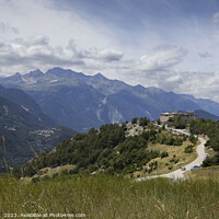 Buy canvas prints of Fort Marie-Christine near Aussois, France by Imladris 