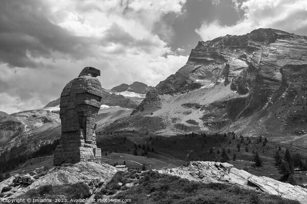 Eagle Monument, Simplon Pass, Switzerland Picture Board by Imladris 