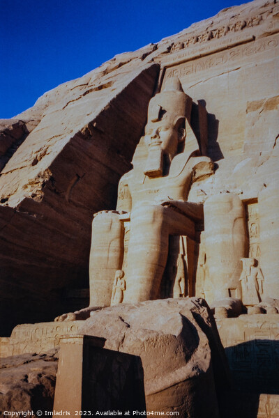 Ramesses II, Abu Simbel, Egypt Picture Board by Imladris 