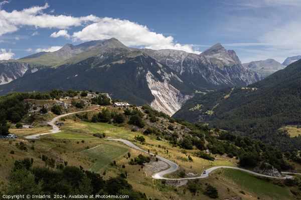 Mountain View Aussois, Savoie, France Picture Board by Imladris 