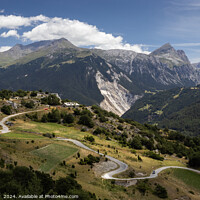 Buy canvas prints of Mountain View Aussois, Savoie, France by Imladris 