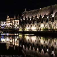 Buy canvas prints of  'Groot Vleeshuis', Ghent, Belgium by night by Imladris 