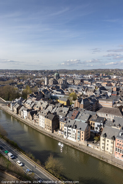 Spring Cityscape Namur, Belgium Picture Board by Imladris 