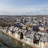 Buy canvas prints of Spring Cityscape Namur, Belgium by Imladris 