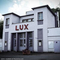 Buy canvas prints of The 'Lux' Art Deco Cinema, France by Imladris 