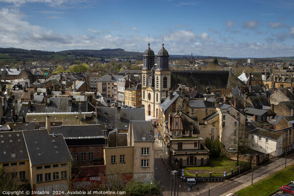 Cityscape of Sedan, Ardennes, France Picture Board by Imladris 