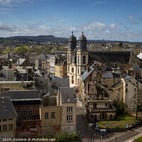 Buy canvas prints of Cityscape of Sedan, Ardennes, France by Imladris 