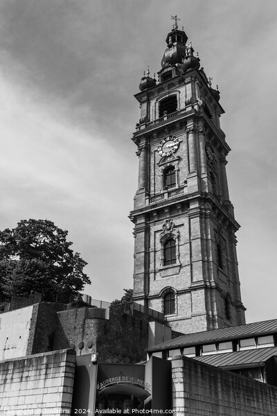 Belfry of Mons, in Hainaut, Belgium. Picture Board by Imladris 