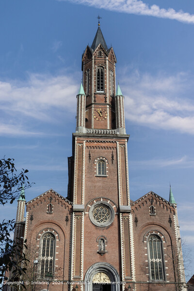 St. Gertrudes Church, Wetteren, Belgium Picture Board by Imladris 