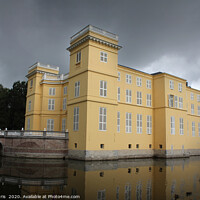 Buy canvas prints of Bright Yellow d'Ursel Castle, Belgium by Imladris 