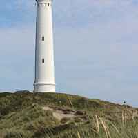 Buy canvas prints of Lyngvig Fyr Lighthouse, Jutland, Denmark by Imladris 