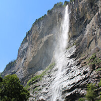 Buy canvas prints of Staubbach Waterfall, Lauterbrunnen, Switzerland by Imladris 