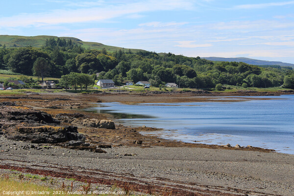Pennyghael and Loch Scridain, Isle of Mull Picture Board by Imladris 