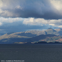 Buy canvas prints of Stormy sky, Sound of Mull, Scotland by Imladris 