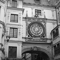 Buy canvas prints of Le Gros Horloge,  Rouen, France by Imladris 