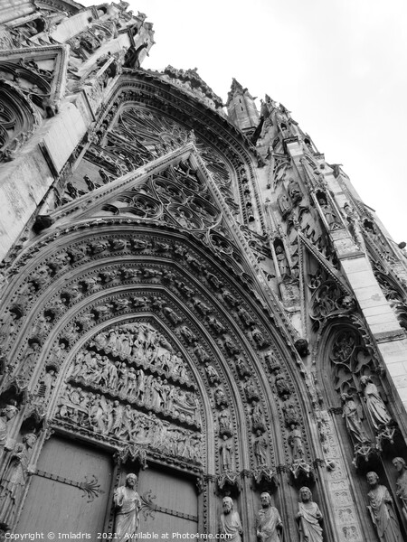 Rouen Cathedral, Normandy, France Picture Board by Imladris 