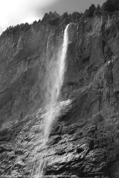 Staubbach Waterfall, Lauterbrunnen, Switzerland, m Picture Board by Imladris 
