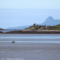 Buy canvas prints of Loch Ailort and Canoers, Morar, Scotland by Imladris 