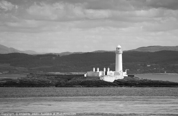 Eilean Musdile Lighthouse, Lismore, Scotland Picture Board by Imladris 