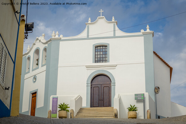 View on Igreja da Misericordia, church of Aljezur in Algarve, Portugal Picture Board by Kristof Bellens