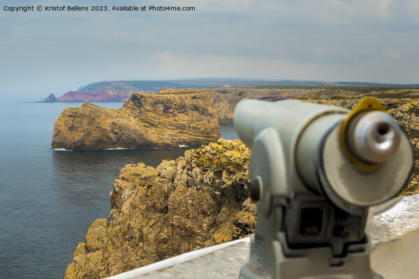 Viewpoint at Cabo de Sao Vicente in Algarve, Portugal Picture Board by Kristof Bellens